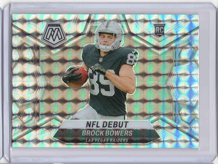 Amazon.com: 2024 Panini Mosaic Mosaic #286 Brock Bowers DEB